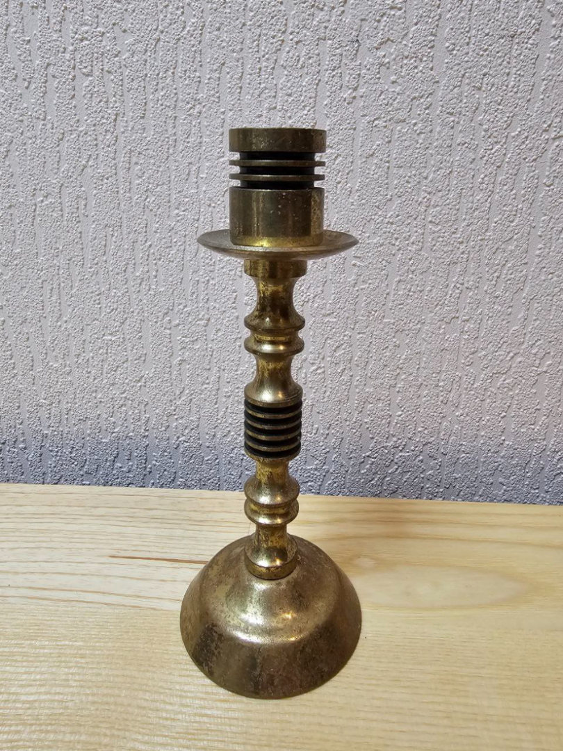 Подсвечник 1990г., латунь.. Картинка 1